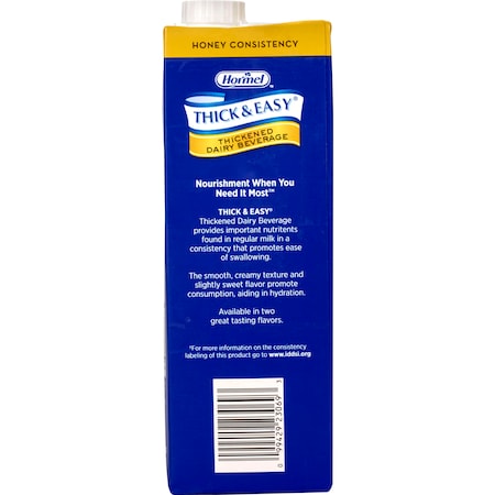 Thick & Easy Thickened 2% Reduced Fat Dairy Beverage, Honey Consistency, 32 Ounce